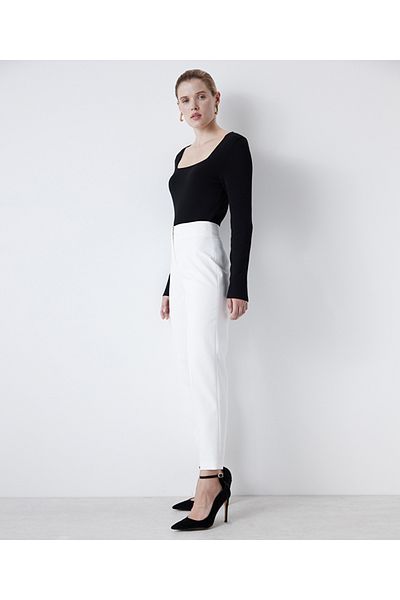 MISS IPEKYOL Straight fit trousers