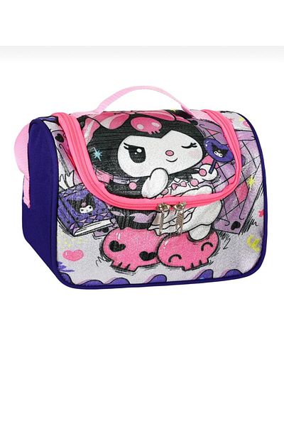 Chocuk Glitter Kuromi Thermal Thermal Insulated Lunch Box