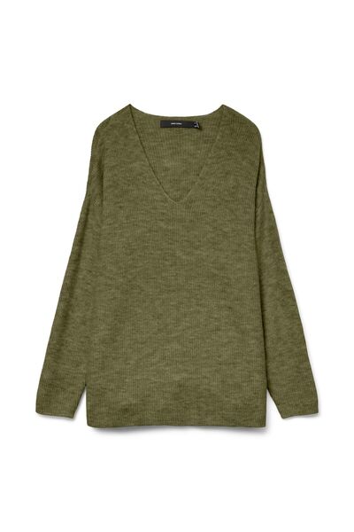 Vero Moda Strickpullover VMCREWLEFILE Pullover