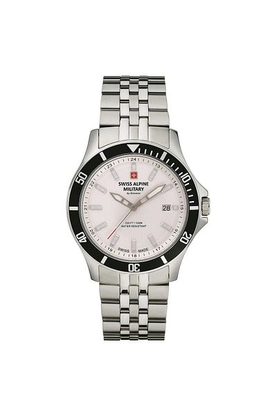 Swiss Alpine Military Mens Watch 7022.1132, Quartz, 42mm, 10atm