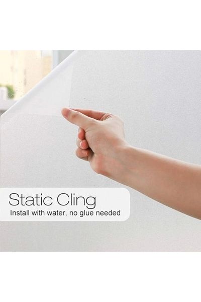 mikudesign UV Blocking Frosted Glass Film 2 Meters x 45 Cm
