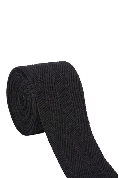 BİGÜMEX Μαύρη λωρίδα ψαροκόκαλου 3cm - Μήκος 5 μέτρα