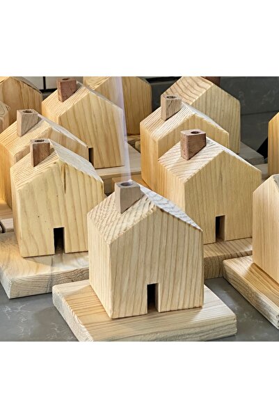 Home Masif ahşap ev tütsülük hediyelik