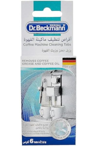 Dr.Beckmann Dr. Beckmann Coffee Machine Cleaning descaling Tabs With Active Oxygen Formula 6 Tablets