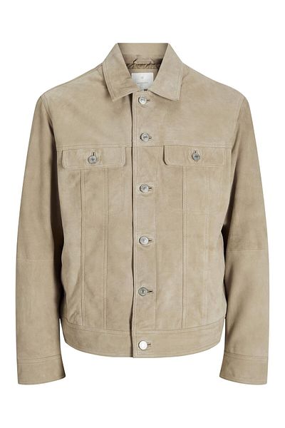 Jack & Jones Premium Kunstwildlederjacke Kunstwildlederjacke
