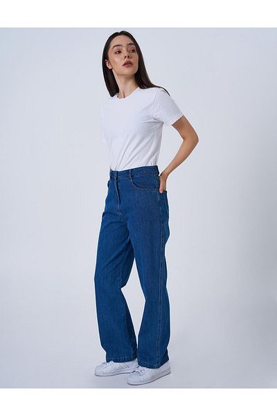 Kayra En Boy Sports Beki Denim Pants Indigo