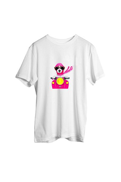 JDM Μπλουζάκι White Trend 2025 Drift Pattern Oversize T-shirt
