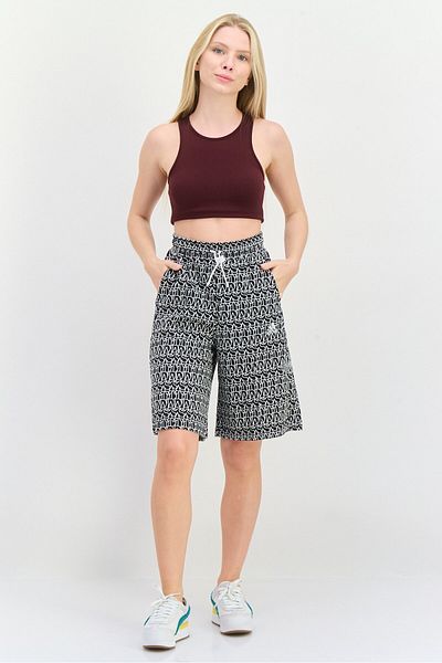 adidas Women Sportswear Fit Outdoor Shorts, Black