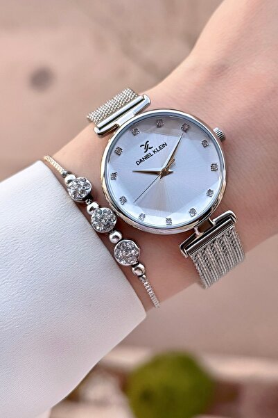 Daniel Klein Gri Renk Garantili Ayarlanabilir Kordonlu Kadın Kol Saati - Bile...