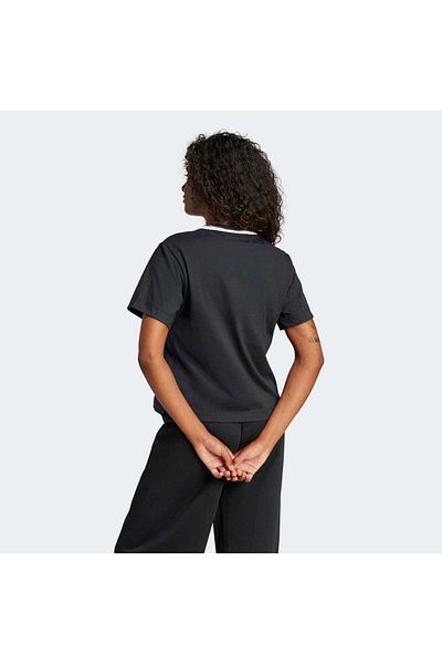 adidas Tricou negru pentru femei Essentials (JD5551)