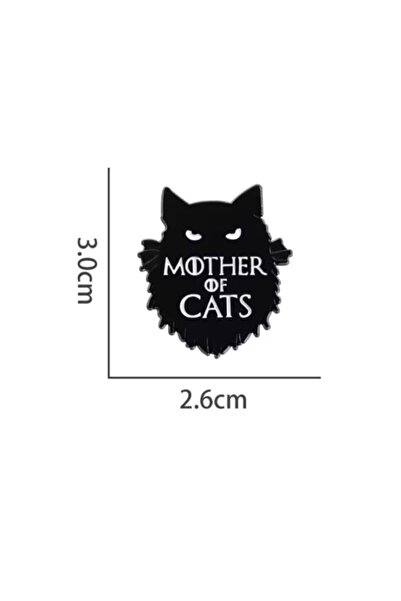 Mother Of Cats Brooch-Pin