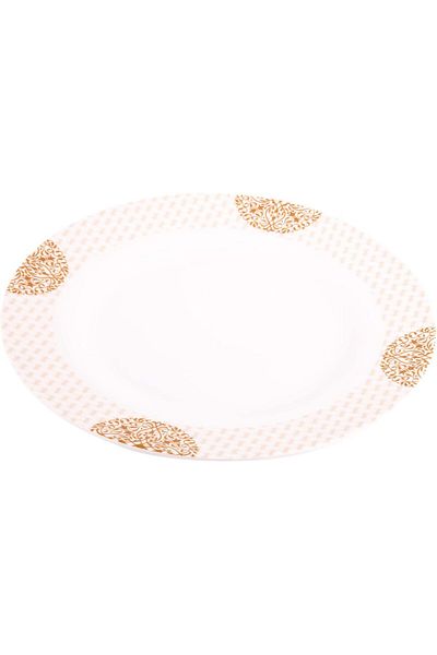AKDC M/Mine Dinner Plate L(25cm) xW(25cm) xH(2cm) White 6296901969056
