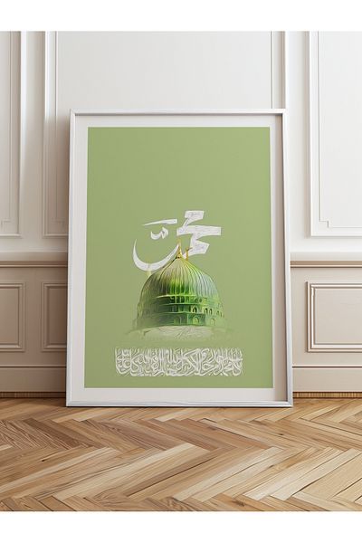 HOMEPACK Single Wooden Framed Painting One Piece Poster Painting Tk/1216