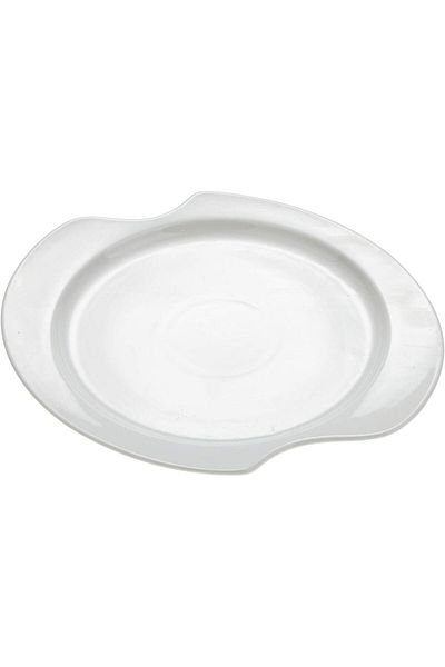 Symphony Waisted Plate, 30 Cm - White