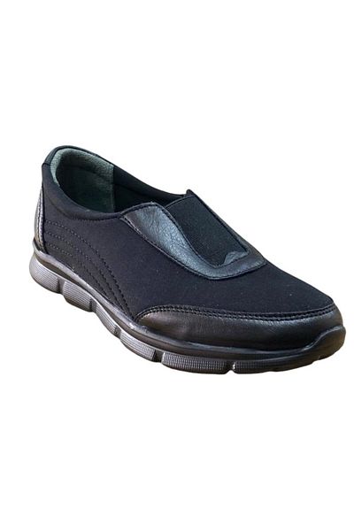 Fabbia Rosa Fabbi 610 Γυναικεία παπούτσια Comfort με γνήσιο δέρμα και υφασμάτινο αλεξίπτωτο