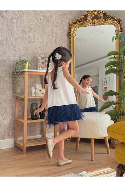 Balerinikizler Baby&Kids Tasseled Girl's Dress