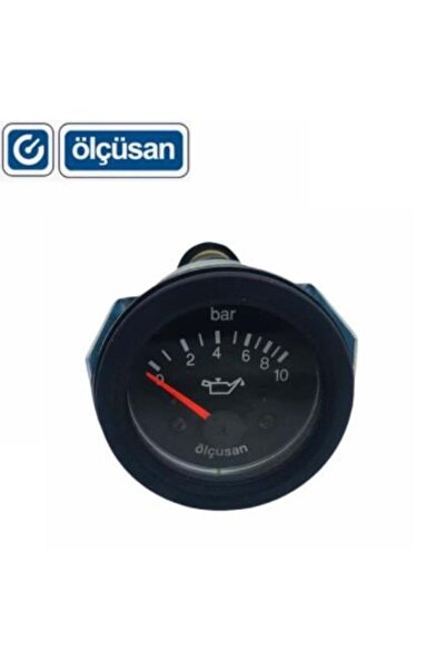 Ölçüsan 24v Yağ Saati 10 Bar 52 Mm