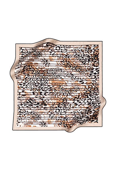 Pierre Cardin Σατέν κασκόλ Pierre Cardin με σχέδιο λεοπάρ