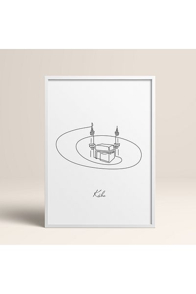 HOMEPACK Pictură cu un singur cadru din lemn Pictură poster dintr-o bucată TK/1205