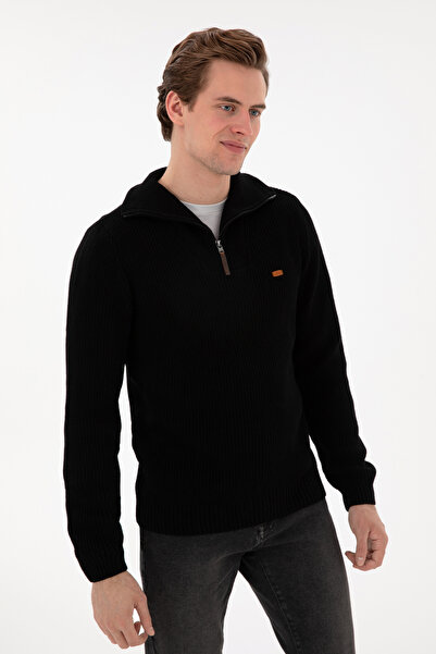 U.S. Polo Assn. Erkek Siyah Kazak 50297047-VR046