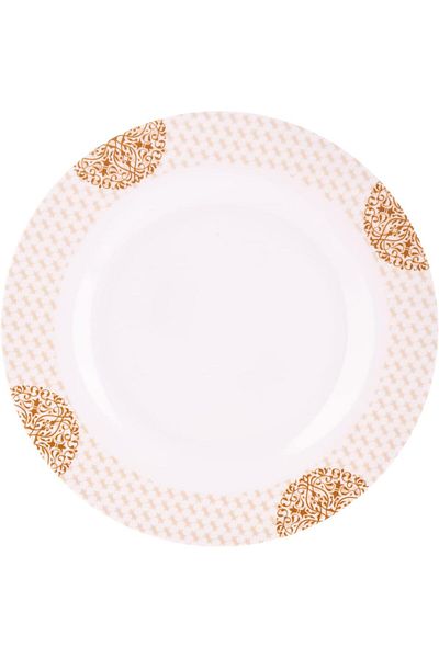 AKDC M/Mine Dinner Plate L(25cm) xW(25cm) xH(2cm) White 6296901969056