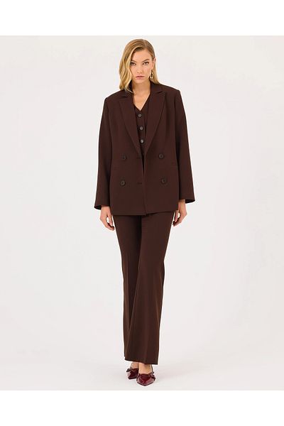 SEÇİL Brown Casual Jacket - 242110003   Seçil