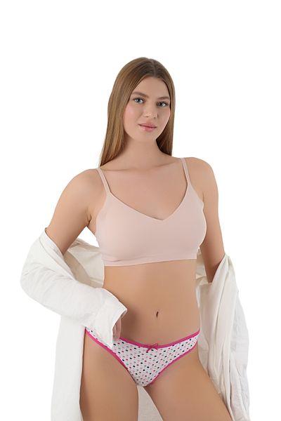CNT Chiloți din bumbac cu model pentru femei, care oferă eleganță și confort împreună