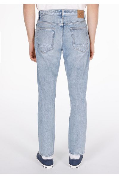 Colin's 067 Pantaloni de jeans albaștri pentru bărbați, cu talie medie, cu picior micșorabil