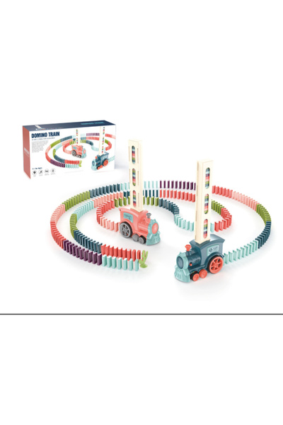 None قطار الدومينو الأزرق 22-2386381B B/O