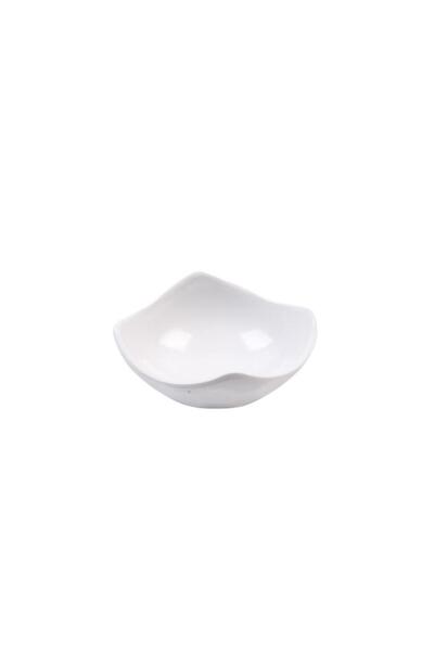 Globy Open Buffet Conical Sauce Bowl 9,6X4,2 cm White