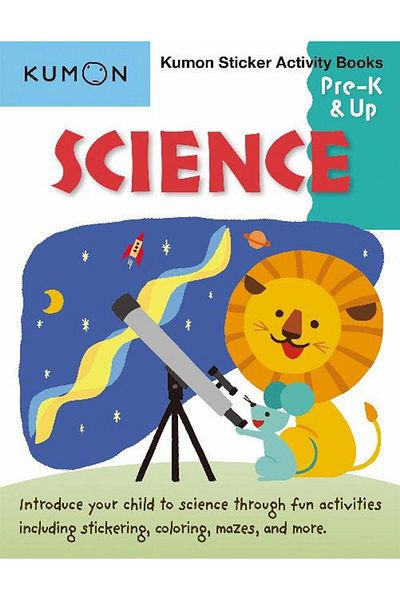 Kumon Publishing Kumon Sticker Activity Books: Science Prek & up