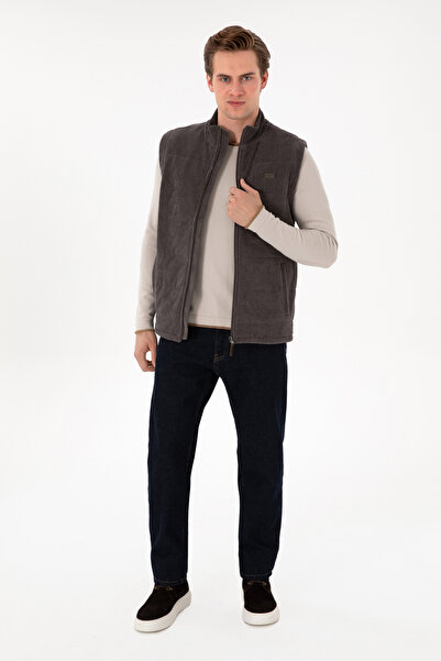 U.S. Polo Assn. Erkek Antrasit Örme Hırka 50290718-VR006