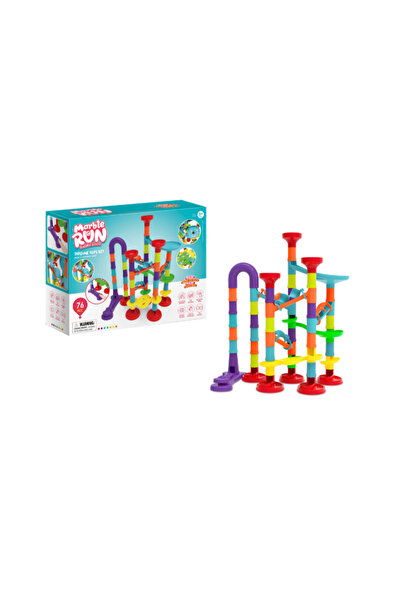 None لعبة ماربل ران 76 قطعة مكعبات بناء 22-2145574