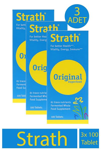Strath 3 Pieces 100 Tablets