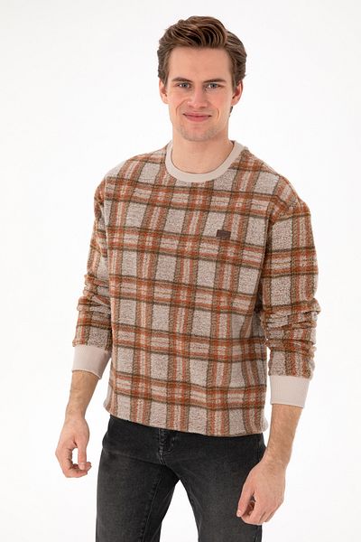 U.S. Polo Assn. Men's Cream Sweatshirt 50290874 -Vr071