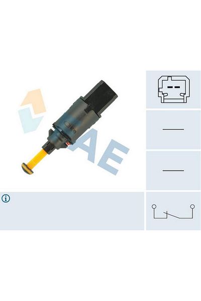 FAE Brake Sensor (2 Plugs) Peugeot/cıtroen-206/partner/berlıngo