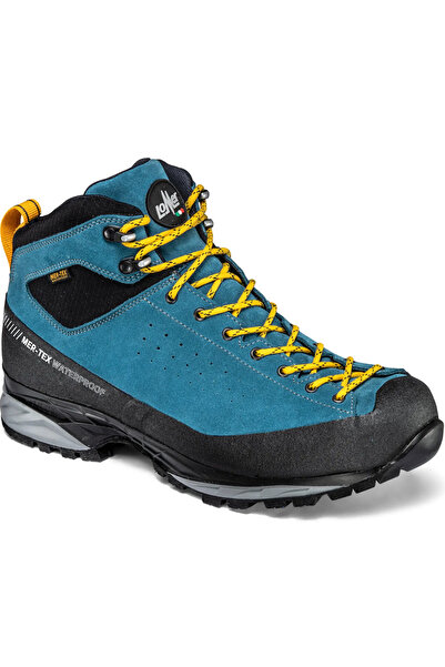 Lomer Italy Marmolada Mid MTX Waterproof Vibram Full Çarşak Bot Petrol Mavi