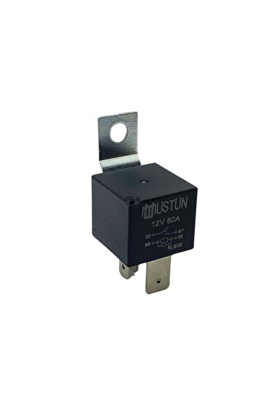 Genel Markalar 12V RÖLE 4 UÇLU 80 A (2 UÇ KÜÇÜK / 2 UÇ BÜYÜK) (6.3 MM / 9.5 MM)