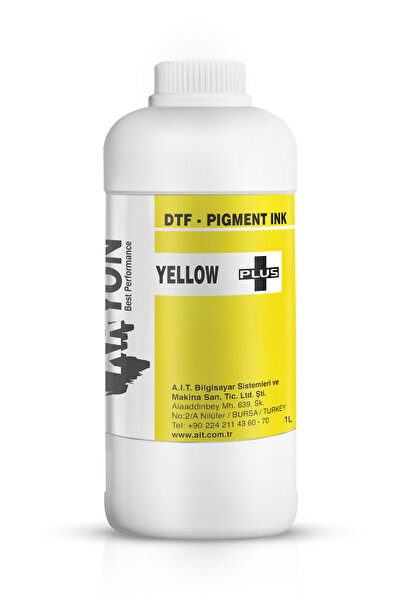 KryonPlus Tortusuz Yellow Dtf Mürekkep - 1 Kg