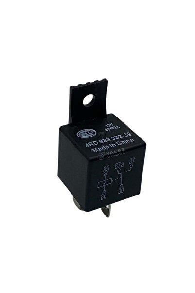 Hella 12V RÖLE 5 UÇLU 20 A/30 A (ÇİFT PLATİN) (30-85-86-87-87a)