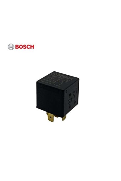 Bosch 12V RÖLE 5 UÇLU 30 A (ÇİFT PLATİN) (30-85-86-87-87a)