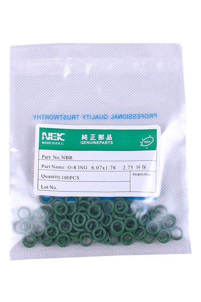 Choice 6.07ride1.78mm 70 قطعة (10.8*2.4 مم) #8 R134a NBR مجموعة حلقات مطاطية O-حلقة، مقاومة درجات الحرارة العالية f