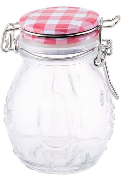 AKDC Glass Jar W/Clip Lid