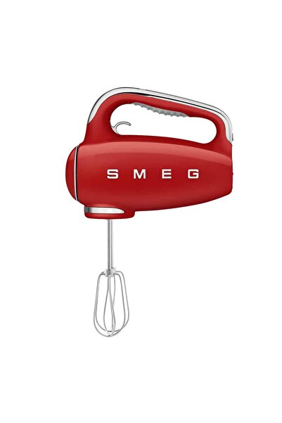 SMEG خلاط يدوي على طراز الخمسينيات، أحمر