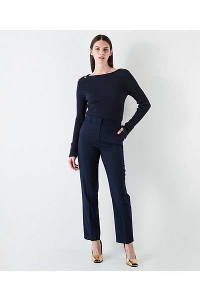 İpekyol Patterned Line pants