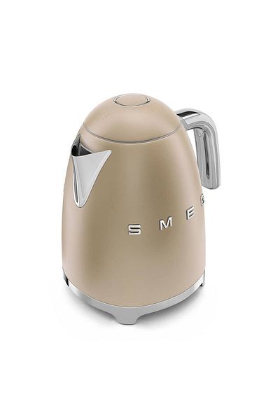 SMEG غلاية كهربائية على طراز الخمسينيات، باللون الذهبي غير اللامع