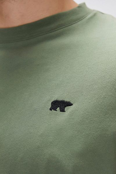 Bad Bear تي شيرت ديمون جرين للرجال مقاس كبير