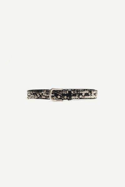 Bershka Wide studded belt