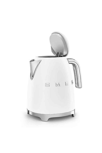 SMEG 50's Style Electric Kettle, White Matte