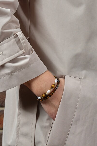 Ssilhoutte Doğaltaş Koruma ve Asalet: Hematit, İnci ve Kaplangözü ile Özel Tasarım